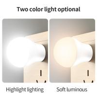 8pcs Luces De Lectura LED USB Para Libros Protección Ocular Luz Nocturna Redonda Para Carga De Teléfonos Móviles Y Computadoras - details 3
