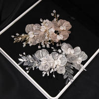 Diadema De Boda Para Mujer Con Flores Y Perlas Accesorios De Cabello Para Novia Fiesta Complemento De Joyería De Cabeza Para Damas De Honor Tiara De Moda - details 9