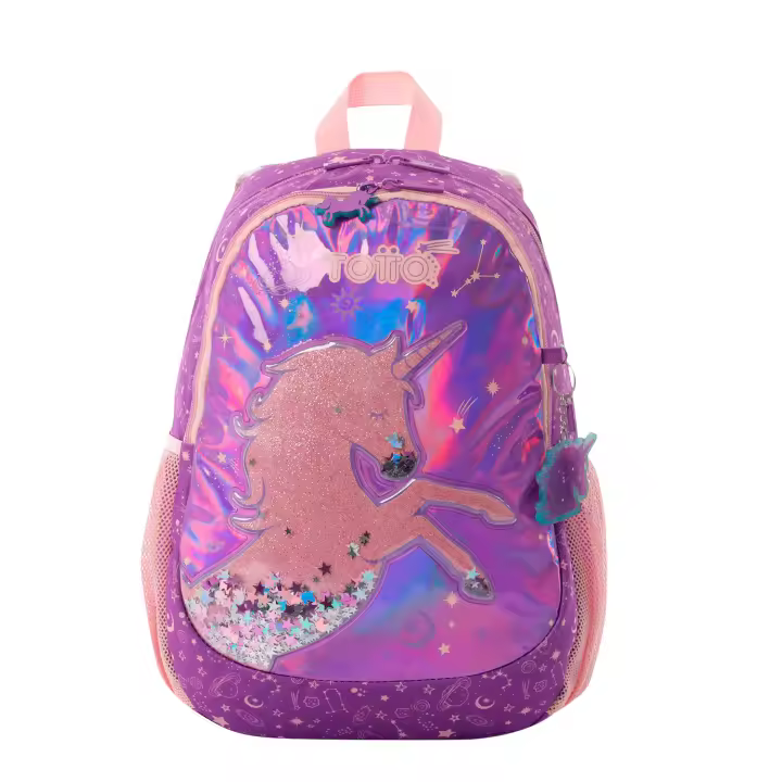 Totto Mochila infantil  Unispace -Dimensiones:29 x 40.5 x 12 cm-Material: poliester - 1