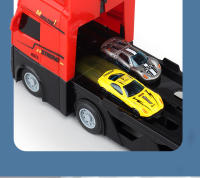 Coche De Carreras Deportivas De Aleación Grande Con Múltiples Rutas Y Deformaciones Para Almacenamiento En Transportador Inertial Juguetes Y Regalos Para Niños - details 7
