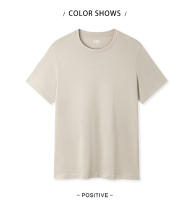 SEMIR Camiseta Para Hombre Primavera 2024 Casual Clásica De Color Sólido Cuello Redondo Manga Corta Moda Diaria Para Trabajo - details 11