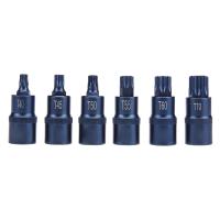 Juego De Puntas De Destornillador Torx T40 T45 T50 T55 T60 T70 Práctico Multifuncional Herramienta De Reparación Sin Mango Material Acero Inoxidable - details 0
