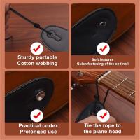 Correa De Guitarra Ajustable Bordada Con Estampado Estilo Vintage Étnico Para Folk Eléctrico Bajo Ukulele Accesorios De Guitarra - details 2