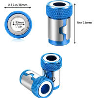 5 Pcs Anillos Magnéticos Para Destornilladores Eléctricos Bits De Destornillador De 1/4 Pulgada 6.35MM Herramientas De Reparación - details 6