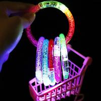 Nuevo 10/20 Pcs Pulseras LED De Luz Neón Brillantes En La Oscuridad Para Niños Y Adultos Suministros De Fiesta Luminosas Para Adultos Y Niños - details 2