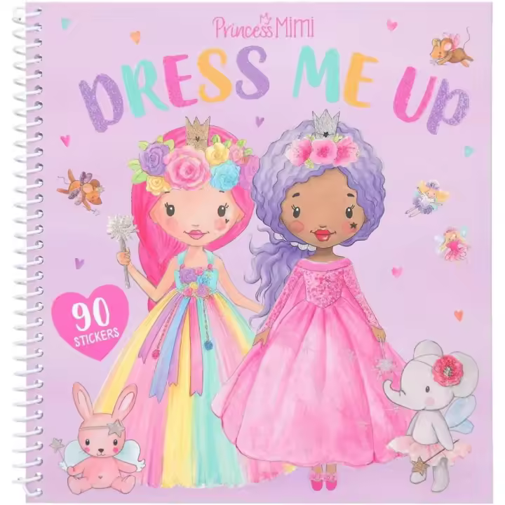 DEPESCHE - DRESS ME UP PRINCESS MIMI. Libro con 24 páginas para diseñar trajes de princesa - 1