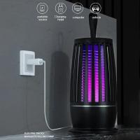 Lámpara Repelente De Mosquitos Portátil Recargable Por USB Trampa Eléctrica Para Insectos Silenciosa Anti-Mosquitos Para Exteriores - details 9
