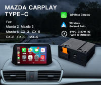 Nueva Actualización De Wireless CarPlay Android Auto Para Youtube Adaptador USB Hub Para Mazda 3 6 2 CX3 CX5 CX8 CX9 MX5 Miata P2 P3 TK78669U0C Kit - details 1
