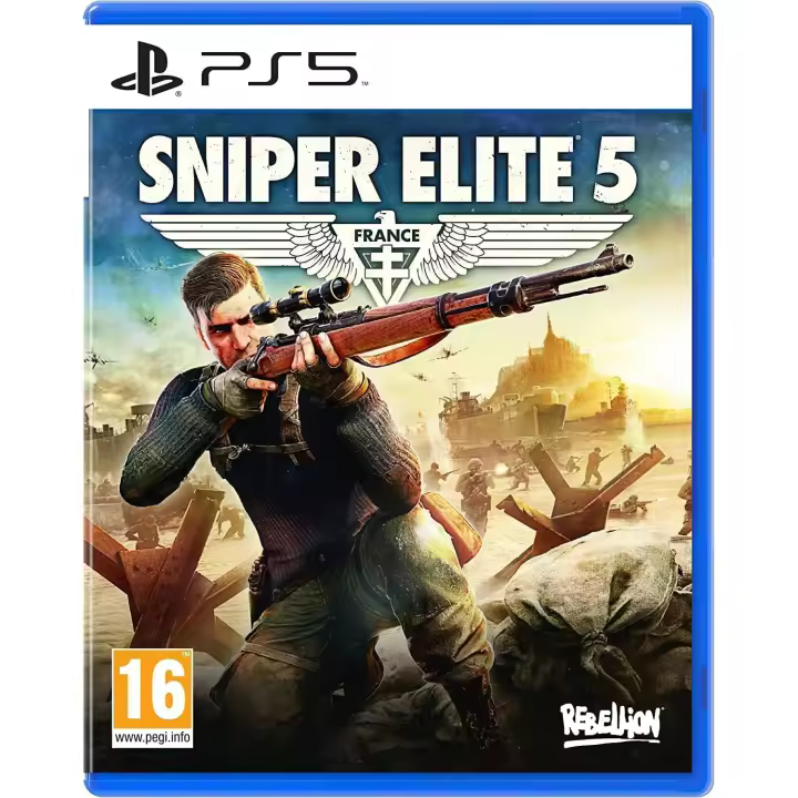 Sniper Elite 5 PS5 PAL España - Juego Sniper Elite 5 para consola Sony PS5 - Juego físico, nuevo, original, precintado - 1
