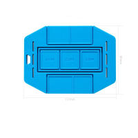 Pad De Silicona BGA Matriz De Aislamiento Universal Base Magnética Para Soldadura De CPU IC Herramientas De Reballing - details 5