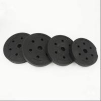 Placa De Levantamiento De Pesas Con Mancuernas De Cemento Recubiertas De Pe, Equipo De Fitness, Placa De Levantamiento De Pesas Con Pesas Ajustables, Especificaciones 1,5 Kg/2 Kg/2,5 Kg/3 Kg, Diámetro Del Orificio 25 Mm - details 2