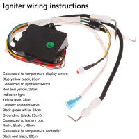 Encendedor De Agua Para Estufa De Gas Universal DC 3V Con Control Y Mostrador De Temperatura Doble Ignición Y Interruptor De Pulso - details 2