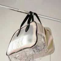 MEJORADA MT-103 Neceser de Maquillaje Impermeable con Separación Seco/Húmedo – PVC Transparente, Disponible en Dos Tamaños - details 3