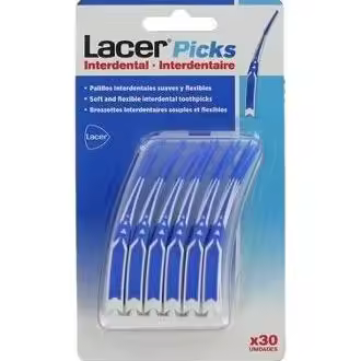Lacer Cepillo Interdental Picks 30 Unidades - 1