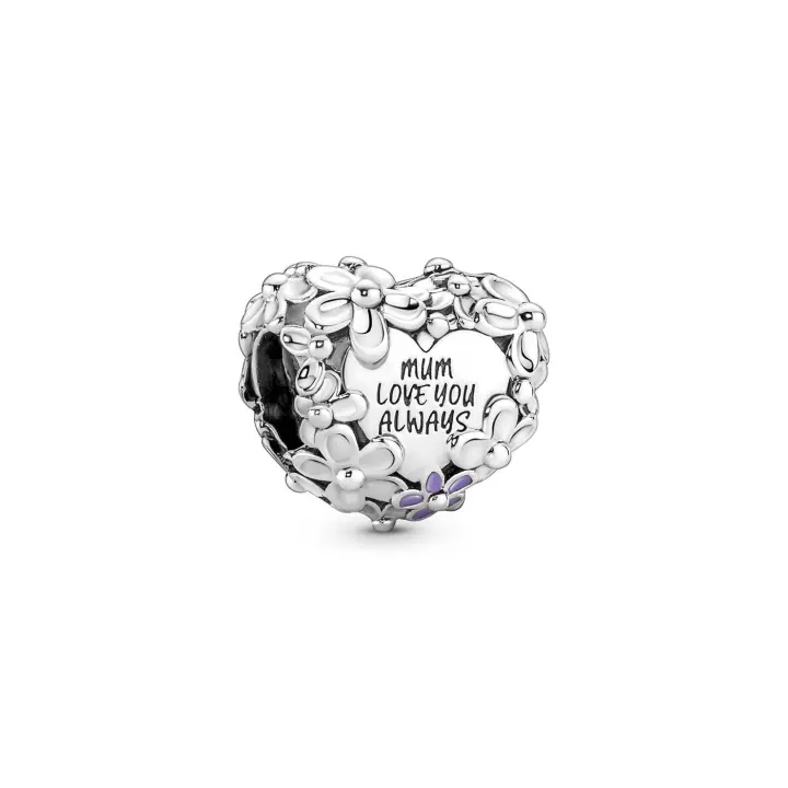 Charm Pandora Corazón Margarita Mamá 791155C01 - 1