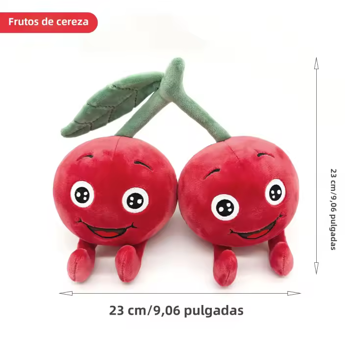 Juguete De Peluche De Frutas Simulación Almohada Suave De Estilo Idílico Decoraciones De Evento Y Fiesta Para Adultos Y Niños - 1