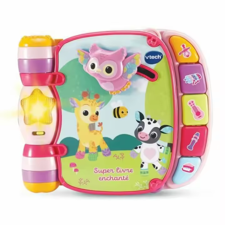 Libro interactivo infantil Vtech Baby Super Enchanted Book of Baby Kitties - 1