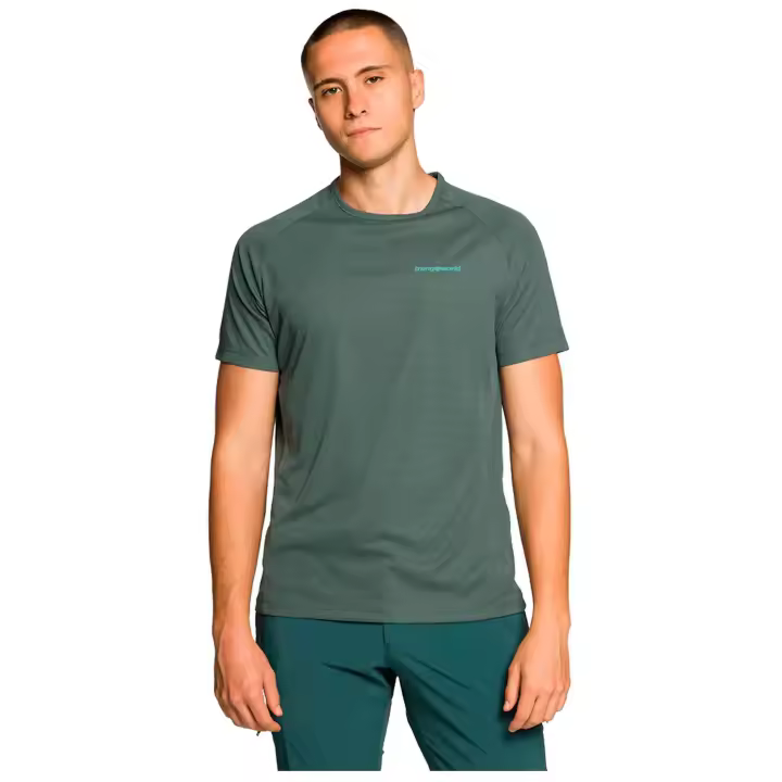 Camiseta de Manga Corta TRANGOWORLD Couvet para hombre en color verde - 1