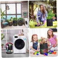 Bolsas PARA EL Cultivo de Plantas Bolsas para plantar patentes Macetas de Tela con ASAS para invernaderos Accesorios para patentes Tomate Zanahoria Cebolla Negra - details 0
