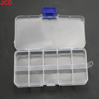 Caja De Almacenamiento Portátil Transparente Organizador De Plástico Con Cubierta Para Joyería Pendientes Tornillos Piezas 10/15/18/24/36 Cajas - details 1