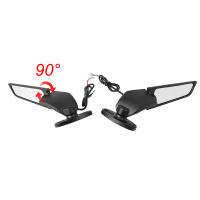 Espejos Retrovisores Ajustables Para Yamaha YZF R3 R25 R15V3 R6 Con Luz Accesorios De Aluminio CNC Para Motocicleta - details 1