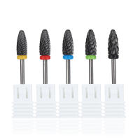 Cabezal De Martillo Para Uñas De Cerámica Negra 1 Pieza Accesorio Para Archidrill Eliminación De Acrílico Y Manicura - details 1