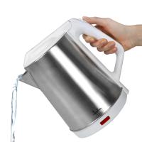 JATA JEHA1723 - Hervidor Agua Electrico de 2 L. 1500 W. Máxima rapidez de ebullición. Cuerpo de acero inox. Jarra sin cable. Tapa abatible. Indicador de nivel de agua - details 2