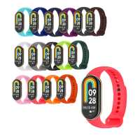 Ociodual Correa de Recambio Compatible con Xiaomi Mi Band 9 y Mi Band 8, de color Rosa, Repuesto de Silicona Suave Flexible Sport Goma Transpirable - details 2