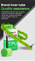 Tubo Interno De Bicicleta Ultraligero CYCLAMI 30g TPU Ruta Bicicleta Válvula Francesa Tamaños 45mm 65mm 85mm Pieza Por Pieza - details 9
