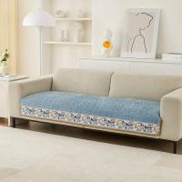 Cubierta De Sofá De Tela Jacquard Chenille Geométrica Para Todas Las Estaciones Antideslizante Para Sala De Estar Cubierta De Asiento De Sofá - details 7