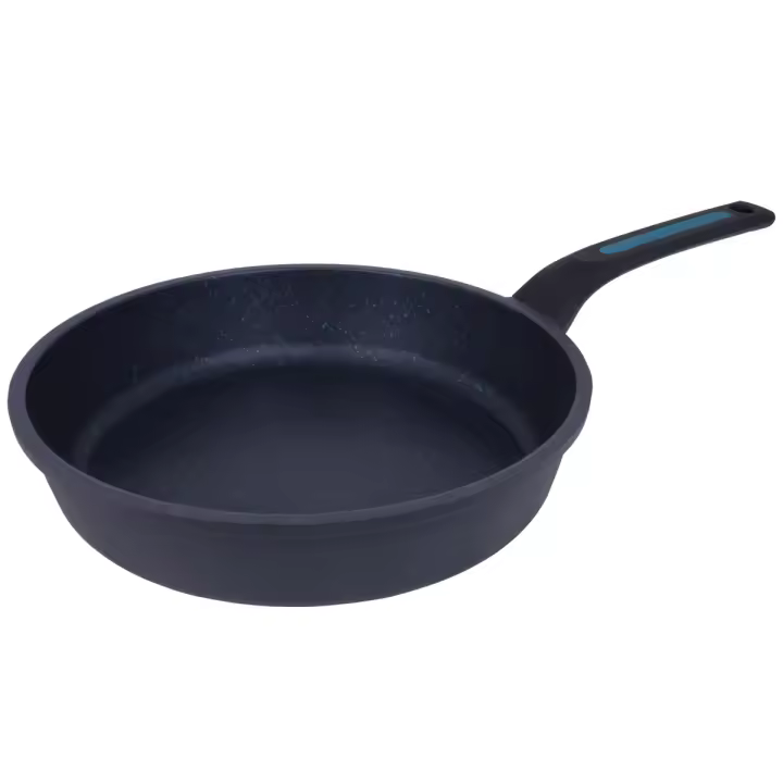 ARCOS Thera - Sartén Antiadherente (30 cm), Aluminio Fundido, Recubrimiento Antiadherente Eclipse®, Mango de Plástico y Silicona Azul, Apta Cualquier Cocina y Lavavajillas, Full Induction, Sistema Ahorro Energético - 1