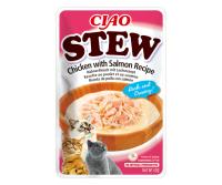 INABA Churu Stew - Guiso para Gatos - Premios Ricos y Cremosos - Sin Cereales, Conservantes, Colorantes - Pocas Calorías - PACK 12 X 40g - details 2
