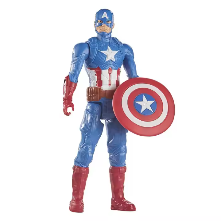 Avengers Figura Capitán América De La Serie Titan Hero - 1