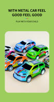 Camión De Carriles Plegables Con 12 Pequeños Coches De Aleación Inercia 80CM Catapult Coche Con Caja De Desplazamiento Juguetes Para Niños Regalo De Navidad - details 5