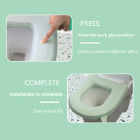 Cubierta De Asiento De Inodoro EVA Para Verano E Invierno Tapete Caliente Y Suave Lavable Cubierta De Tapa De Inodoro Accesorio De Baño Bidet - details 5