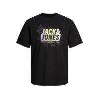 Jack & Jones Hombre Camiseta de Algodón Serie CORE Mod JCOMAP Logo estampado Moda Casual Informal REF 257908 - details 1