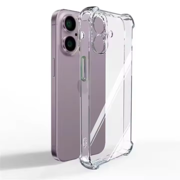 Funda Transparente Anticaída Para iPhone 16 pro Max 16 plus Con Air Bag Protección Antichoque Resistente a Golpes Y Arañazos - 1