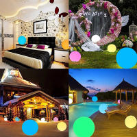 Lámpara De Jardín LED Con Control Remoto 16 Colores Impermeable Para Decoración De Fiestas En Casa Y Jardín Luz Nocturna - details 6