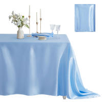 Mantel Rectangular Resistente a Manchas Y Arrugas Suave De Seda Para Comedor En Poliéster 100% Uso Doméstico Y Social - details 2