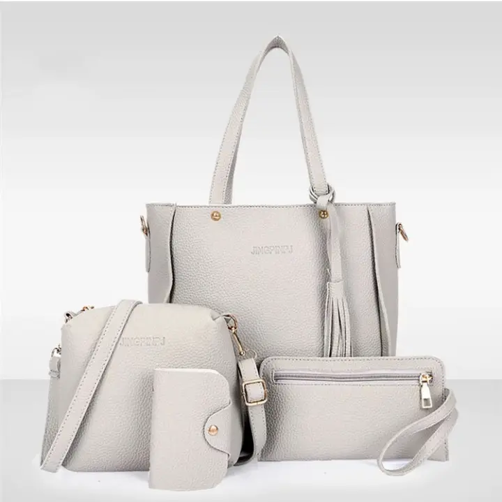 Bolso de mano de color sólido para mujer, bandolera, bolso de mano, tarjetero, para uso diario, bolso de mano para el trabajo - 1