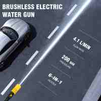 200Bar 3500W Brushless Electric High Pressure Washer 6-in-1 Car Washing Garden Water Gun for Makita 18V Battery Spray Gun - details 7