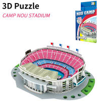 Puzzle De Papel 3D Estadio De Fútbol DIY Juguete Educativo Para Niños Desarrollo Inteligente Regalos De Navidad Construcción - details 2