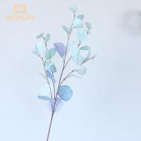 1PC Hojas De Árbol De Otoño Artificiales Para Decoración De Boda Y Hotel Eucalipto Y Manzana Simulación De Hojas De Planta Artificial De Seda - details 12