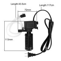 Mini Filtro Para Acuario Silencioso Y Sumergible Con Bomba De Oxígeno Para Agua Dulce Y Salada 200L/H Con Cable EU Plug Fácil Limpieza - details 7