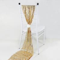 Mantelos De Lentejuelas Brillantes Para Decoración De Bodas Cumpleaños Baños De Lujo Fiesta Navidad Personalizados De Poliéster 100% - details 9