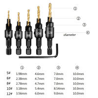 Broca Conica De Alta Velocidad Para Madera Y Plástico Corte De Abrazaderas Universal Para Agujeros Pilotos Y Aluminio Herramienta De Carpintería - details 4