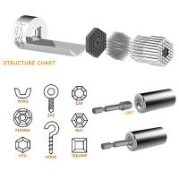 Llave De Torque Multifuncional Universal 7-19mm Con Extensión De Palanca Para Taladro Eléctrico Y Herramientas De Tornillo - details 4