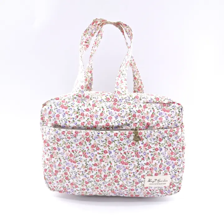 Bagsgarden-Bolsa nevera impermeable con diseño floral, bolsa térmica para entregas a domicilio, ideal para uso comercial y mantenimiento de temperatura. Bolsa de mano para picnic, lonchera para estudiantes y caja de almuerzo. - 1
