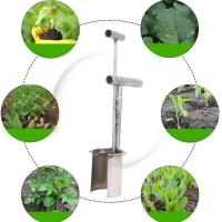 Samplador De Suelo De Acero Inoxidable Herramienta De Jardín Portátil Para Plantar Y Transplantar Brotes Agropecuaria Pulverizador - details 4