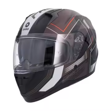 Casco Integral Shiro Trueno SH-667 Faster NG Mate 22.06 001771-14 - 1